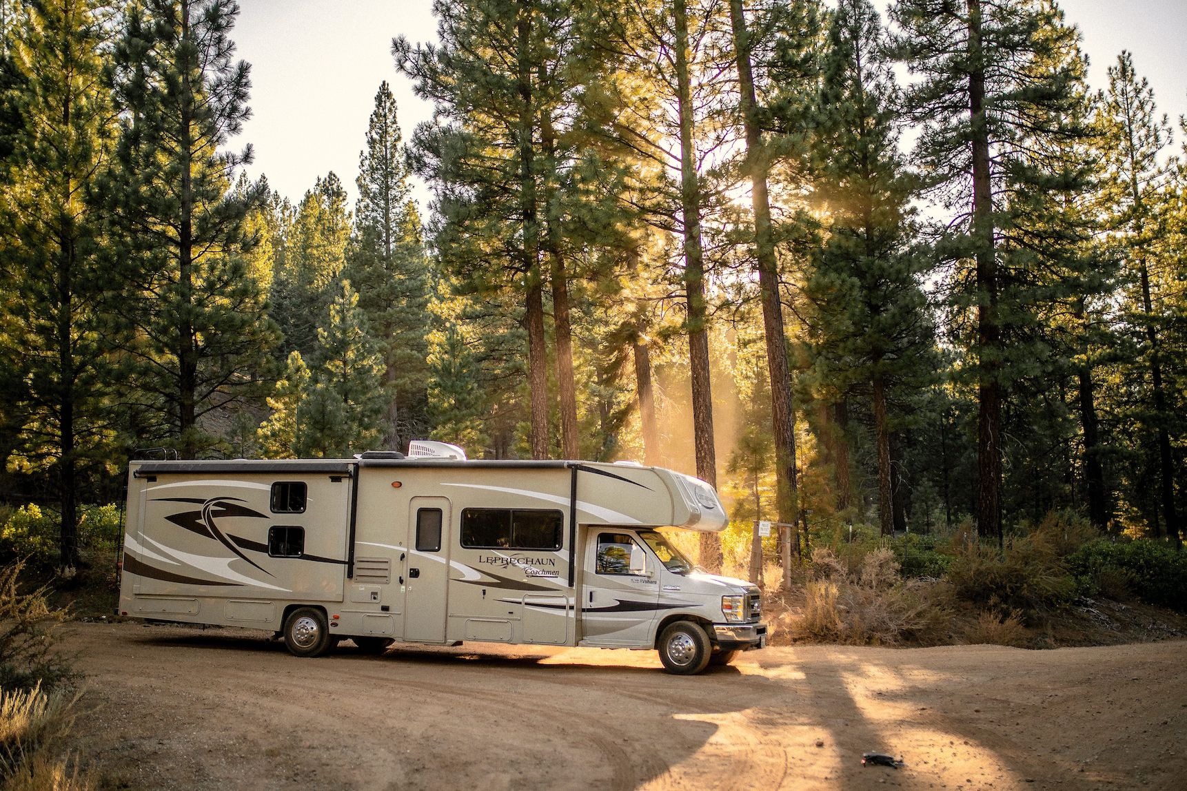 A view of RV Repair Shops